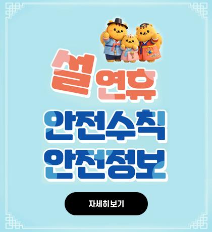 설 연휴 안전수칙 및 안전정보